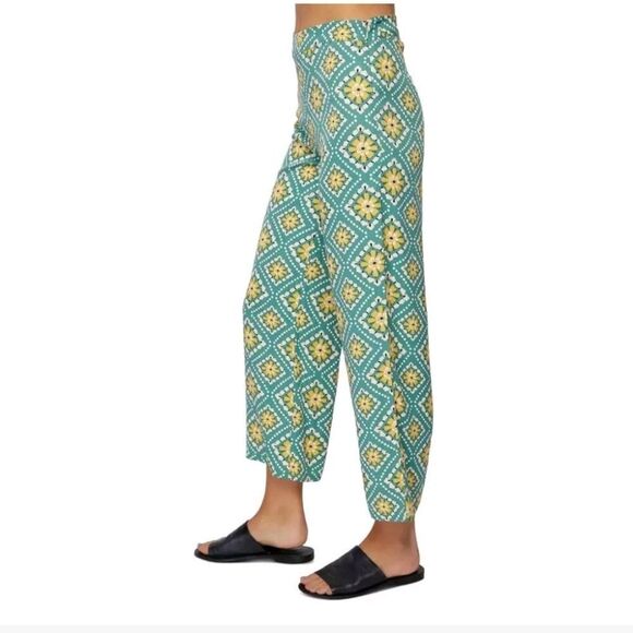 O'NEILL Womans Geometric/Floral Print Laikin Pants, SIZE 30, Nwot - Picture 2 of 9